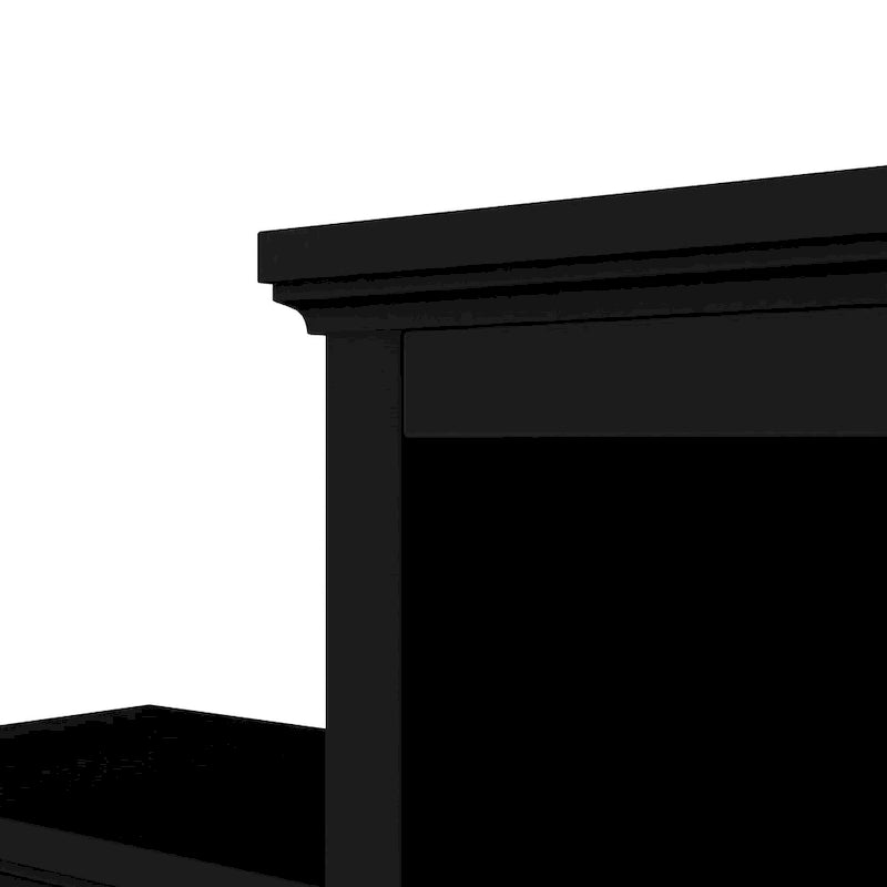 Mobile Soggiorno da Parete con Consolle TV, Elementi Verticali e Ponte per TV Fino a 70"