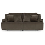 Divanetto sezionale reclinabile a 2 posti - 92L x 40P x 41A
