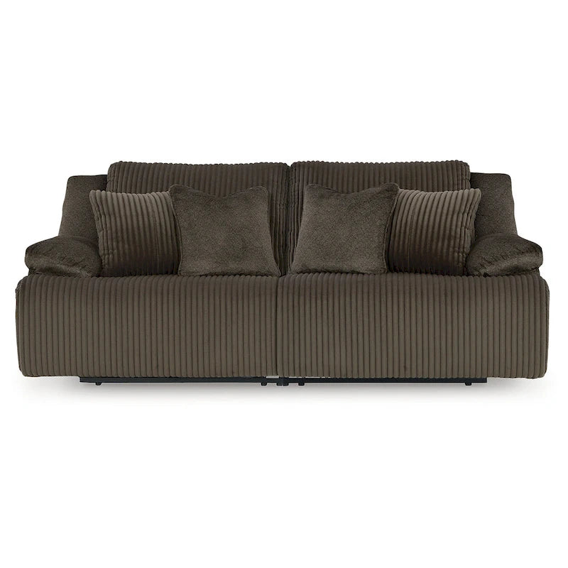 Divanetto sezionale reclinabile a 2 posti - 92L x 40P x 41A