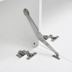 Mobile TV da 264 cm con librerie e armadietti, per TV fino a 78"