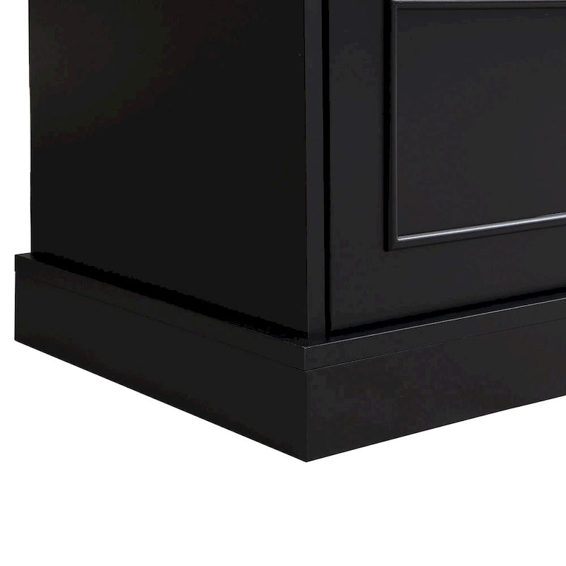 Mobile TV da 264 cm con librerie e armadietti, per TV fino a 78"