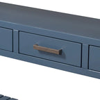Console con 4 cassetti e 2 ripiani aperti