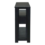 Console con 4 cassetti e 2 ripiani aperti