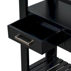 Console con 4 cassetti e 2 ripiani aperti