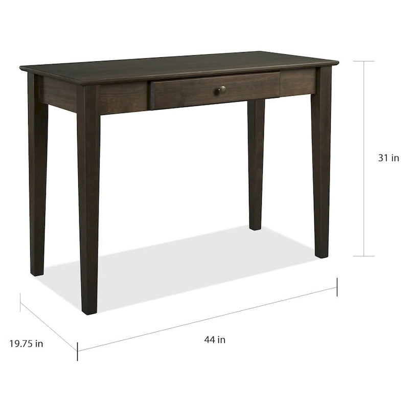 Scrivania Shaker in Legno Massello con Cassetto
