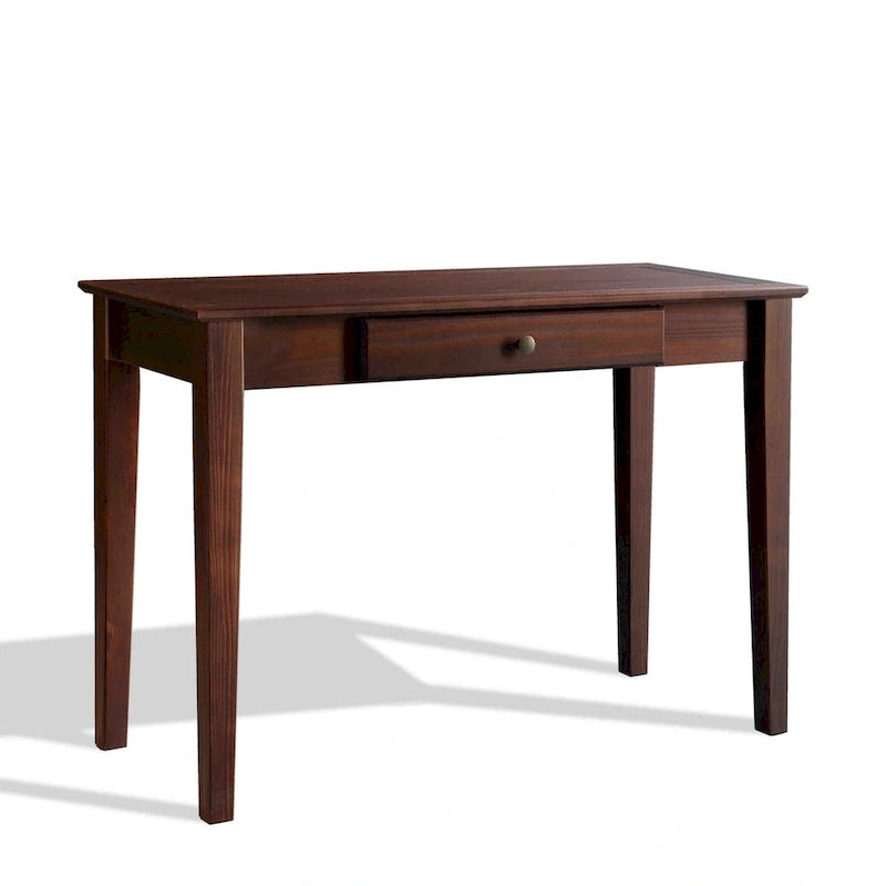Scrivania Shaker in Legno Massello con Cassetto