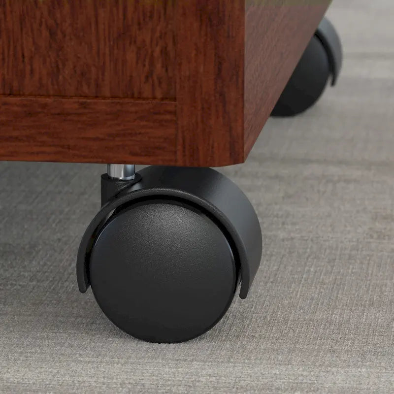 Scrivania da ufficio 72L x 30P con credenza e schedario mobile