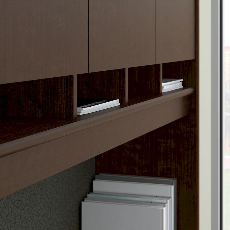 Scrivania da ufficio 72L x 30P con credenza e schedario mobile