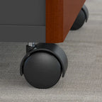 Scrivania da ufficio 72L x 30P con credenza e schedario mobile
