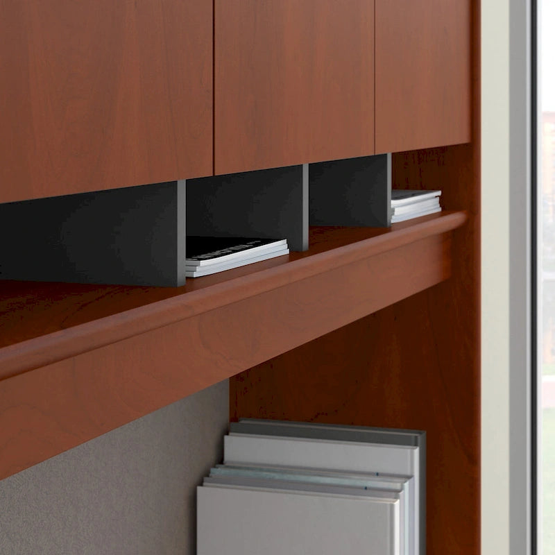 Scrivania da ufficio 72L x 30P con credenza e schedario mobile