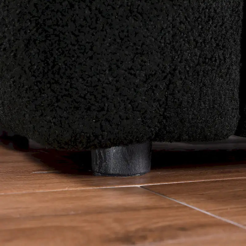Divano a 3 posti in bouclé beige