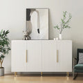 Credenza a pannelli scanalati