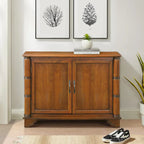 Entryway Table with Adjustable Storage Shelf