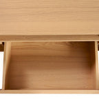 Mobile TV con ante in stile rattan, armadietti e gambe in legno