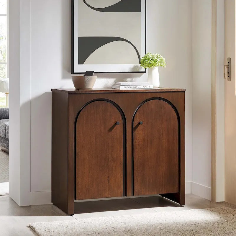 Mobile credenza ad arco a 2 ante