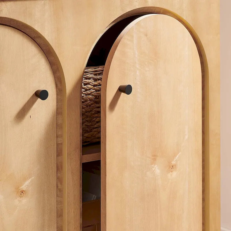 Mobile credenza ad arco a 2 ante