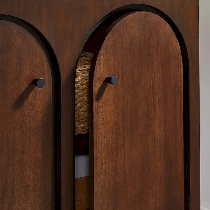 Mobile credenza ad arco a 2 ante
